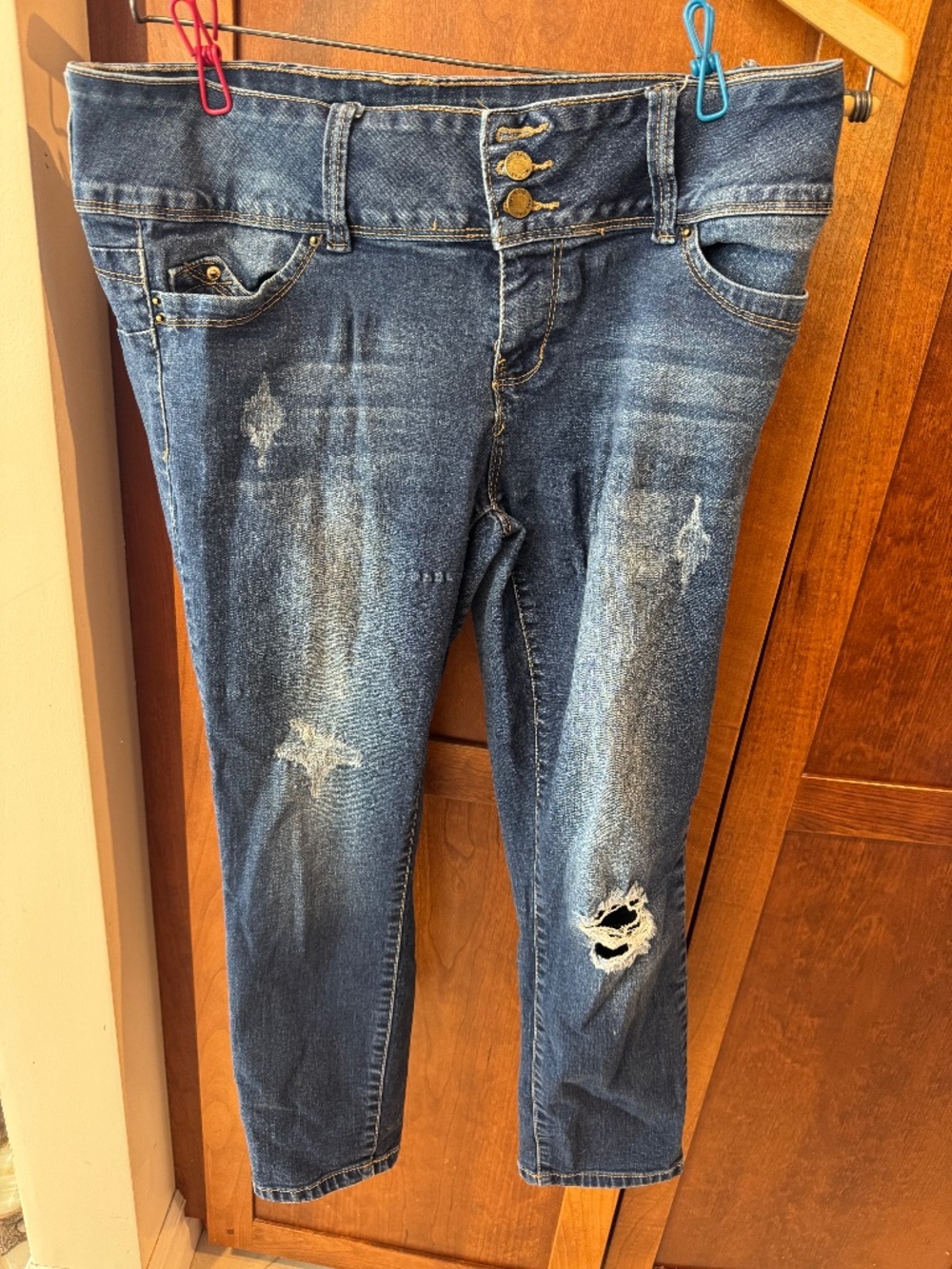 YMI WannaBettaButt ? Jeans Womens 15 Blue Denim Indie Sleaze Millennial Normcore